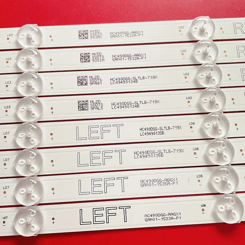 LED for 49UH610V 49LG61CH- 49UF640/ZA 49LF5100-UA 49UH610TDJ 49UH610TTB 49UH610VZB 49UF6400 NC490DGE SADP3 SADP1 HC490DGN SLNX1