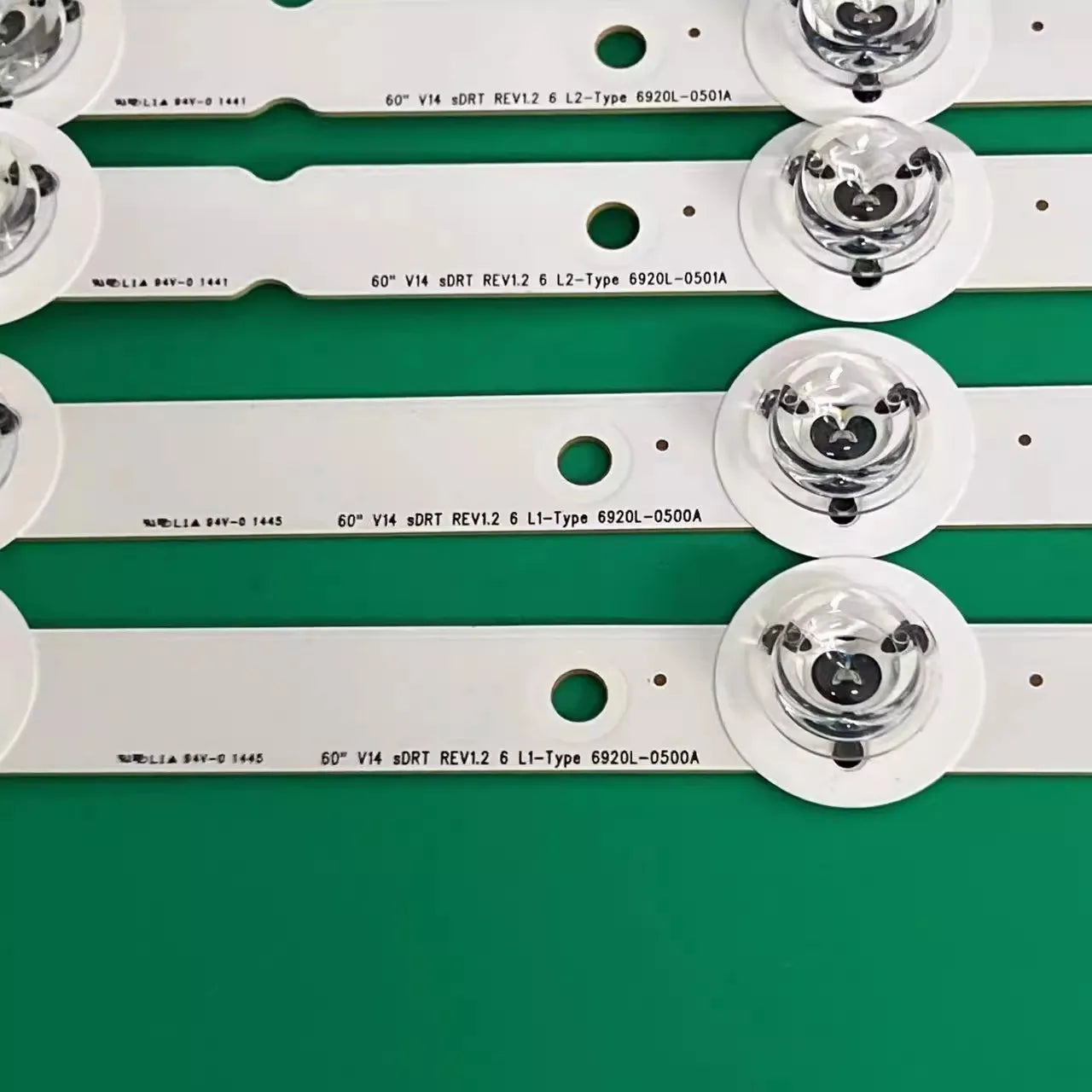 12pcs LED Backlight strip For 60" V14 sDRT TV 60GB7800 60LB730v 6920L-0503A 6920L-0502A 6920L-0500A 6920L-0501A LC600DUF PG F1