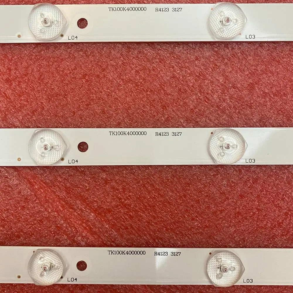 3pcs/set LED Strip For BBK 32LEM-1003/T2C LED32B16 C320EX14-E2 RF-AB320E32-0801S-01 TK97K4000000 TJ100K4000000 M320X13-E4-H (G3)