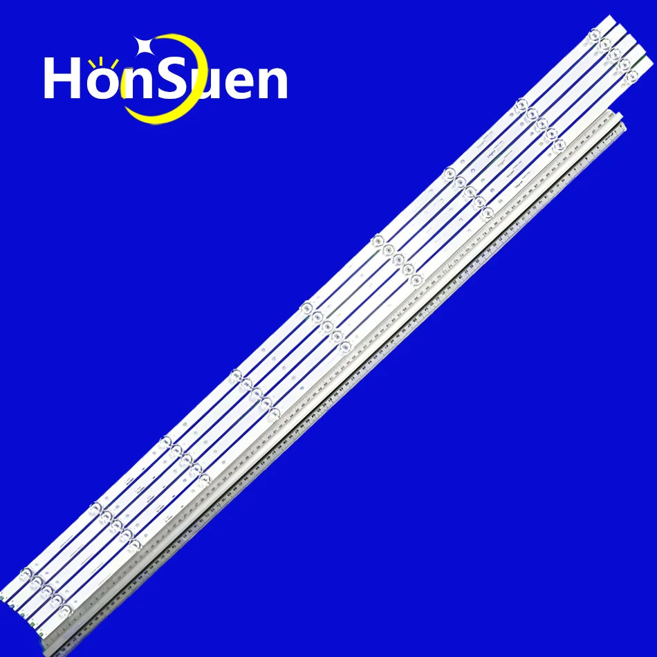 5pcs LED Backlight strip For HISENSE B5506UHB B5506UHD HIGHONE HI5506UHD-MM JL.D55091330-315CS-M_V01 JL.D55091330-315AS-M-V01