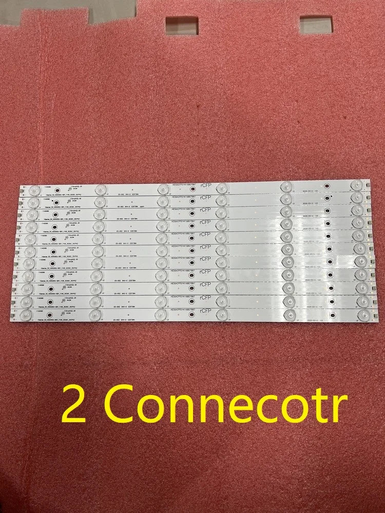 Kit 11pcs 6LED LED Backlight Strip For Hisense -50-HD500DU-B01-010-11X6-3030C-6S1P 50CU6000 50H7GB1 50H7GB2 LTDN50K321