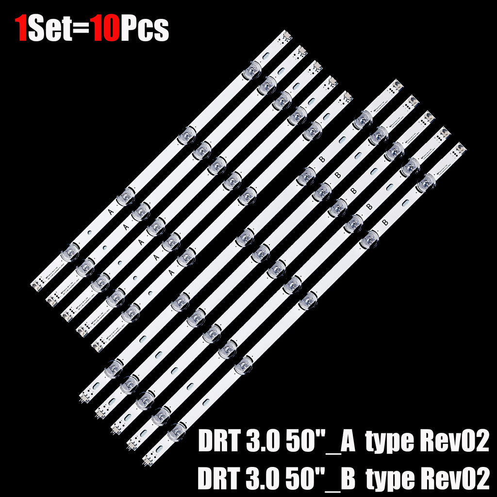 LED Strip For DRT 3.0 50"_A B Type 50LB5610 50LB650V 50LB653V 50LF5800 50LB6300 50LB5620 50LB5800 50GB6580-CG 50LB653V-ZK