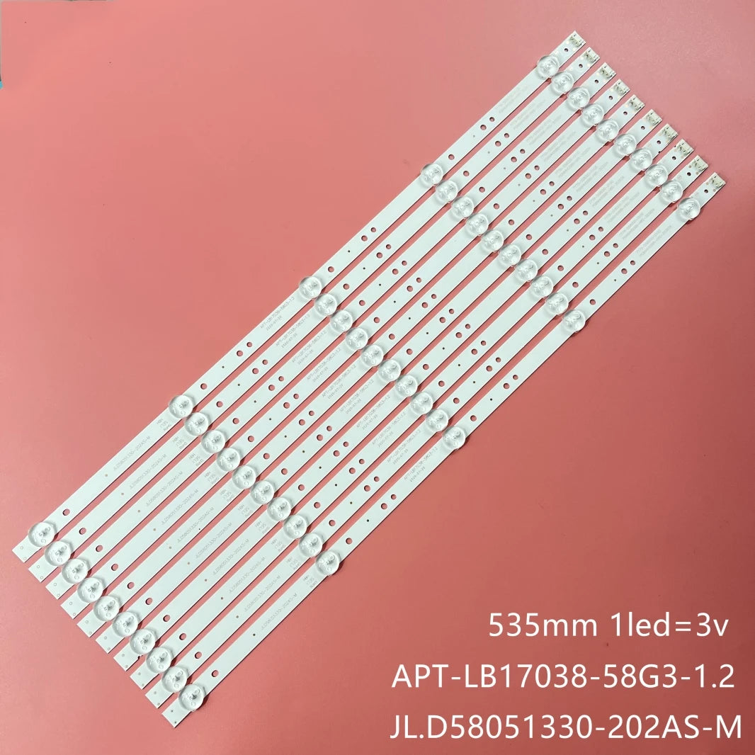 Led Backlight Lâmpada for Skyworth 58'TV 58G2A 58G3 58K5D APT-LB17038-58G3-1.2 RDL580WY(TD0-002) V580DJ4-MD1 5850-W58006-0P00