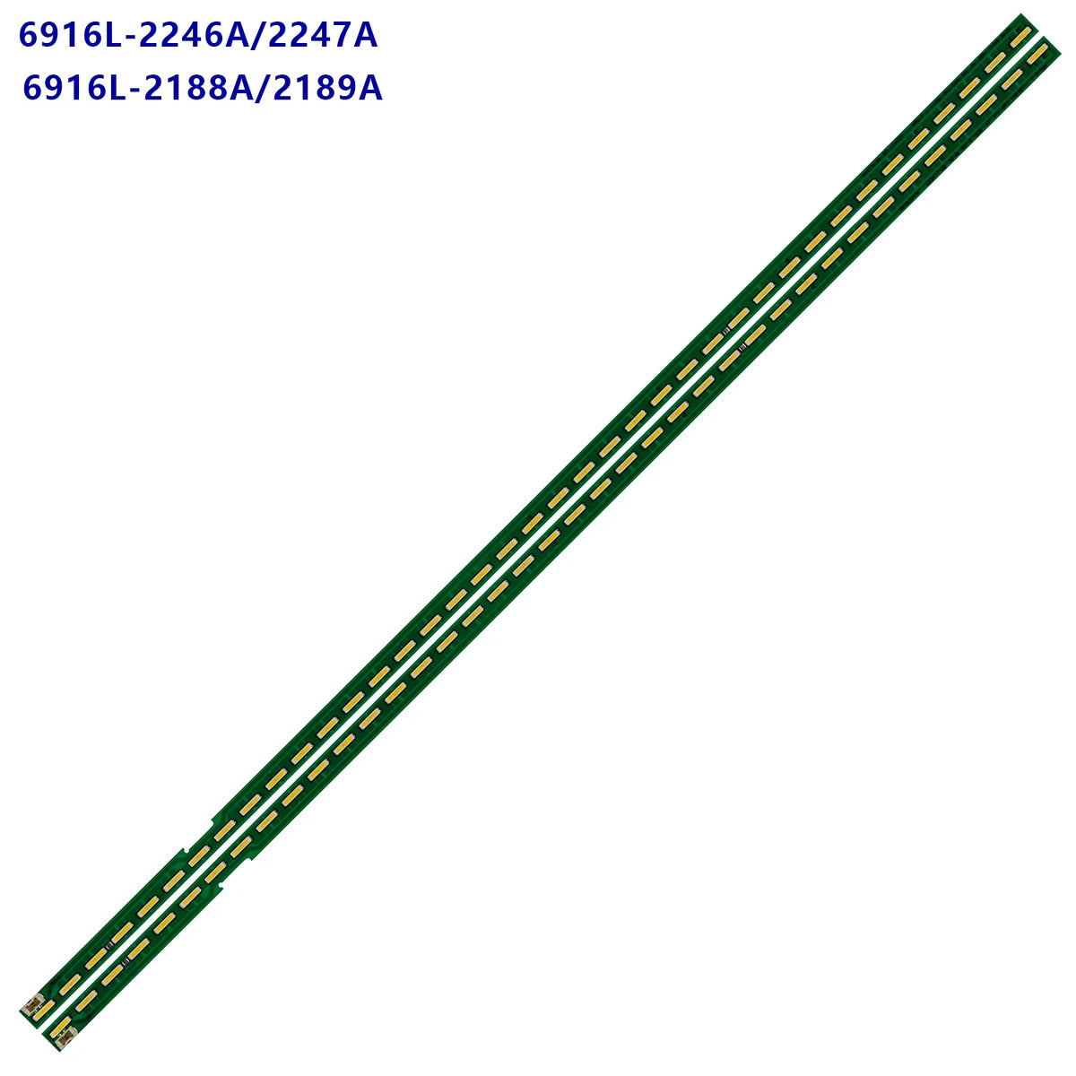 LED strip For 43" V15 ART3 FHD REV1.1 R L 6916L-2189A 6916L-2188A 43LX341C 43LX560H-UA 43LX540S-UA 43SE3KB 43LX541H 43LF631V
