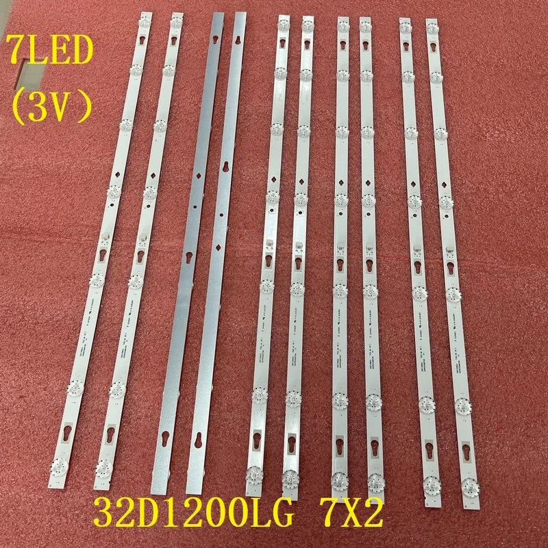 2pcs/set LED Backlight bar For TCL 4C-LB320T-HRAC 32D1200 TV 7X2 32HR332M07A5