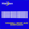 LED Backlight strip 50" 50PFS4012/12 50PFS4012 4708-K50WDC-A2113N01 K500WDK3 K500WDC2 SVK500AL1_WICOP_4LED P50FN0117K P50FN117K