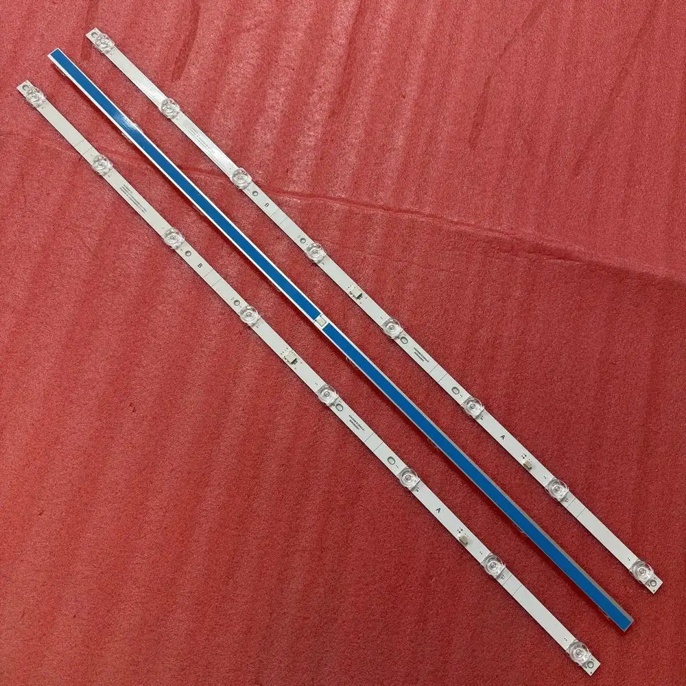3pcs/set LED Backlight Strip 8LED For RCA 303KG430001 K430WDF A1 RTR4360-E-US A1RHOR435