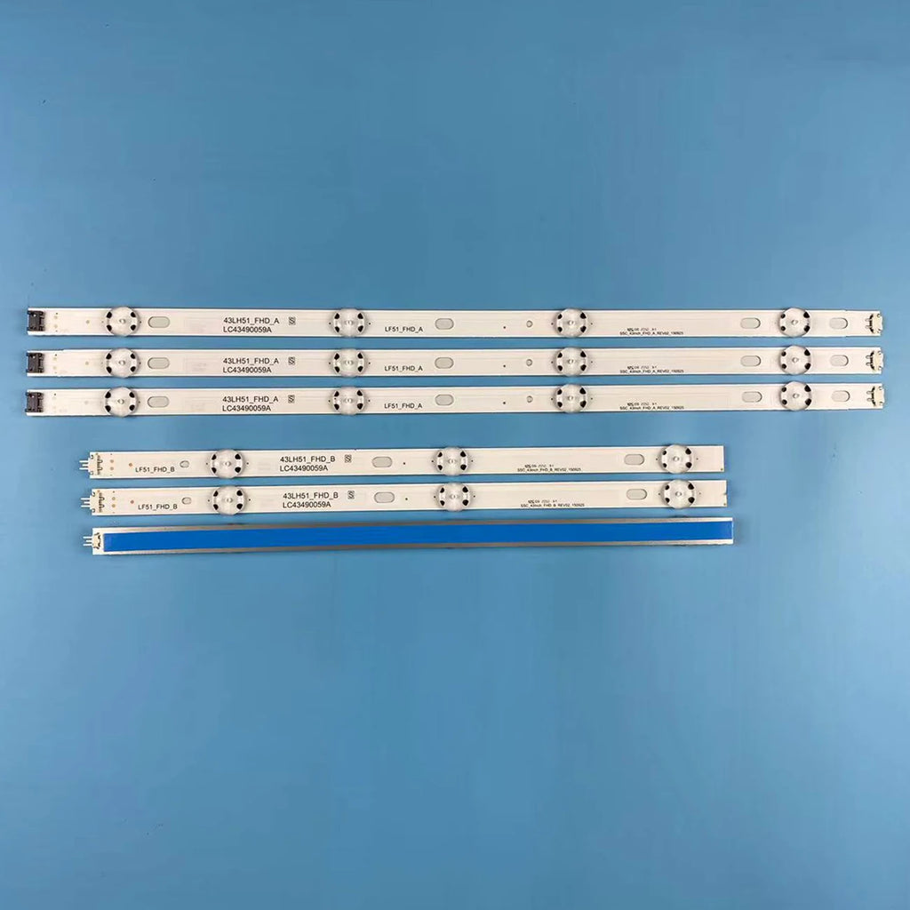 LED Backlight strip for 43UJ630 43uj630y 43UJ630-ZA HC430DGG-SLTL13 43LJ5550 43LJ550V AGF79097901 AGF78860201 EAV63673003