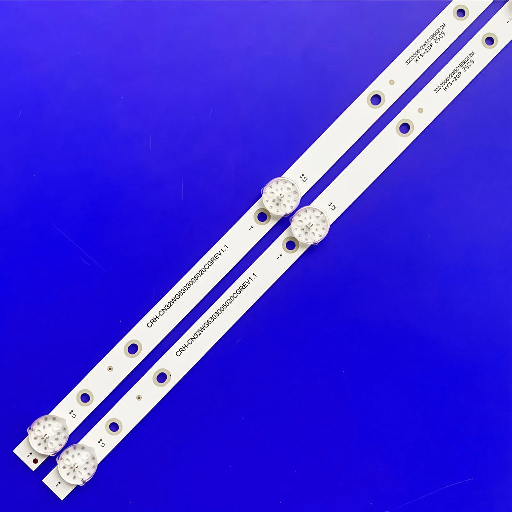 LED Backlight Strip For 32ATC6500-H, CRH-CN32WG6303005020CGREV1.1 32D3506V2W5C1B56212M 32WG6 8D32-WGXR-L5205A 562mm 6v