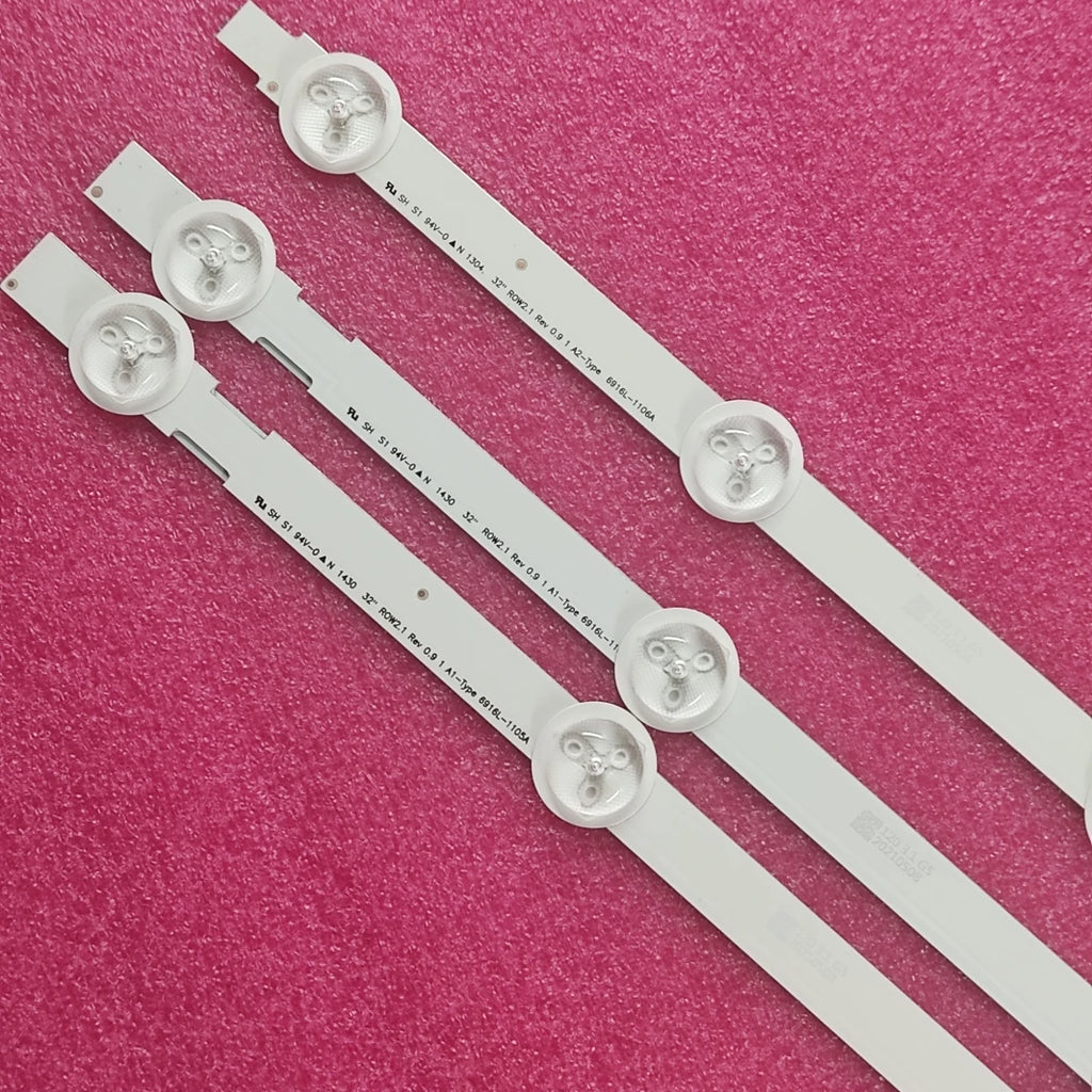 TV LED Full Array Bar For 32LA620V 32LA620V-ZA LED Backlight Strip Matrix Kit LED Lamps Lens Bands LC320DUE-SF LC320DXE-SF