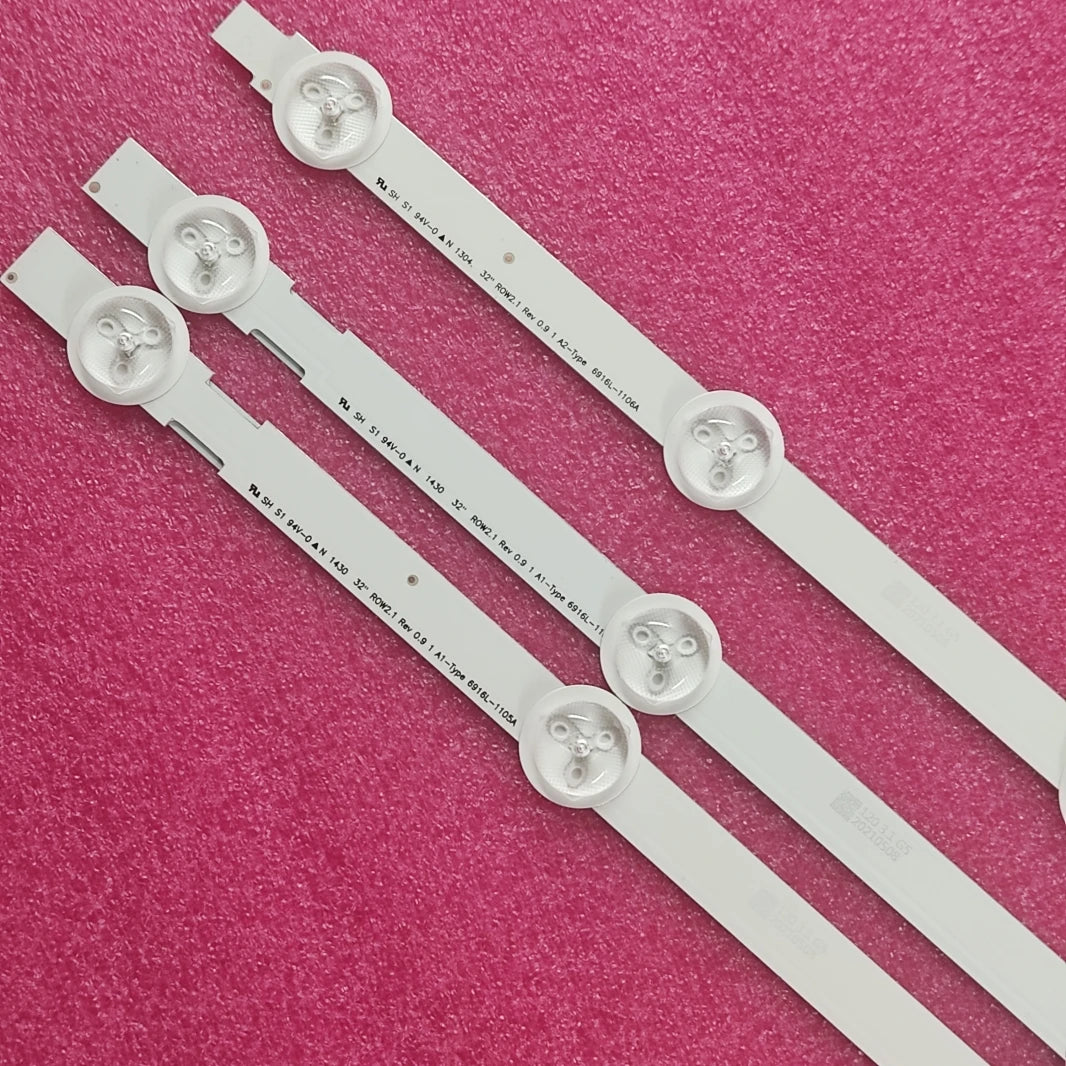 TV LED Full Array Bar For 32LA620V 32LA620V-ZA LED Backlight Strip Matrix Kit LED Lamps Lens Bands LC320DUE-SF LC320DXE-SF