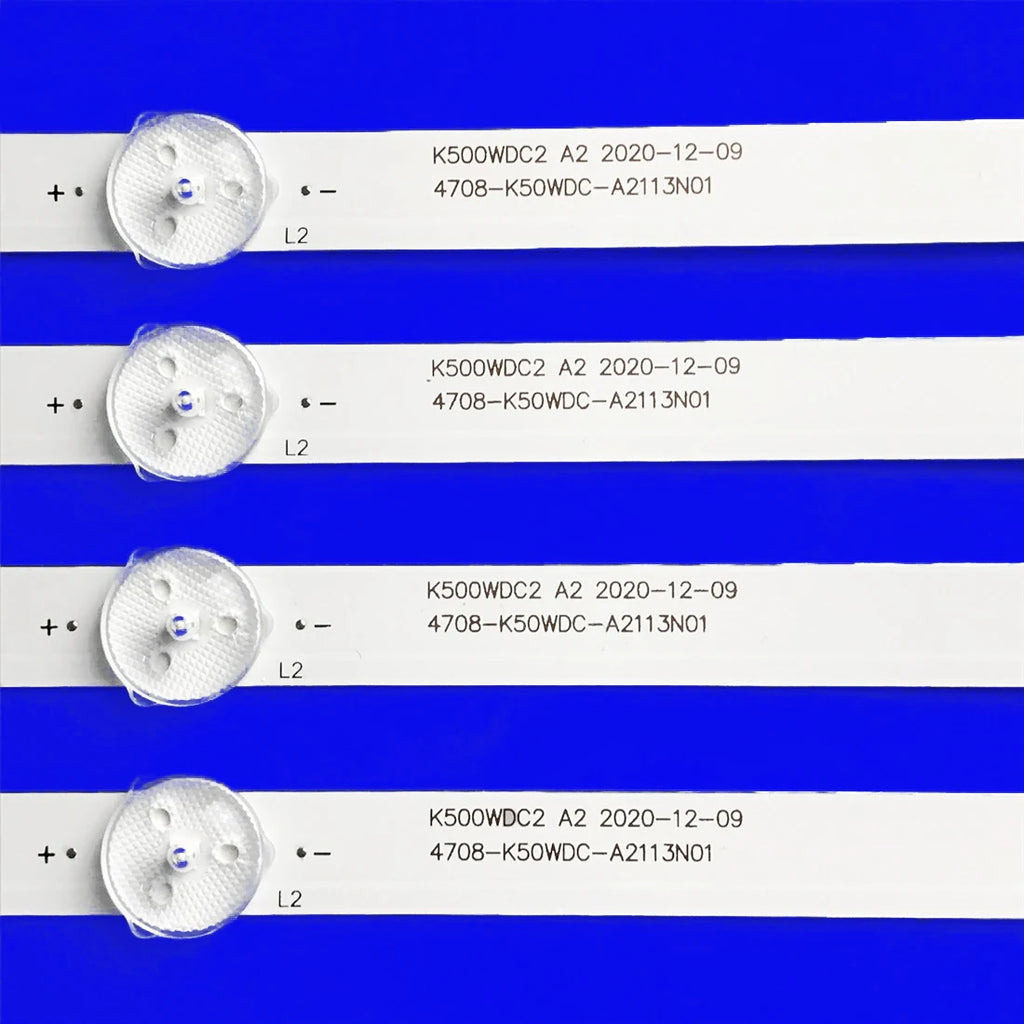 LED Backlight strip 50" 50PFS4012/12 50PFS4012 4708-K50WDC-A2113N01 K500WDK3 K500WDC2 SVK500AL1_WICOP_4LED P50FN0117K P50FN117K