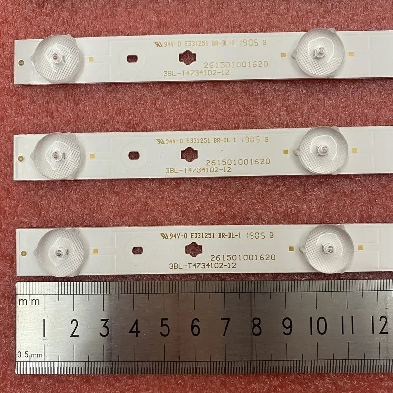 10pcs/set LED Bar for CTNV93CM 3BL-T4734102-12 11 TI4908DLEDBH U505CV-UMC 49E3505A LC490DUJ SG E3