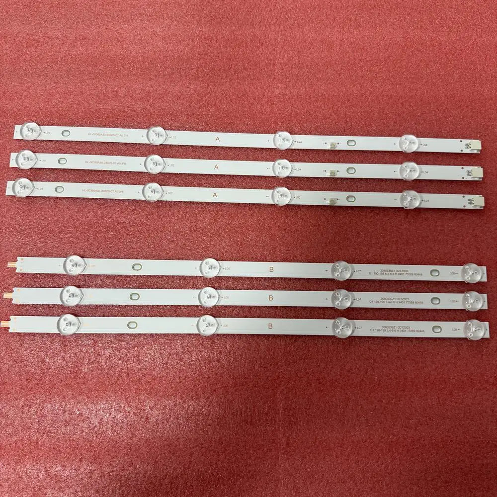LED Backlight Strip For AKTV 40LEX-7272/FTS2C 40LFA29E 39S1810 IP-LE410005 ST-4040C 39DM5500 40DM6500 HL-00390A30-0402S-07 A0