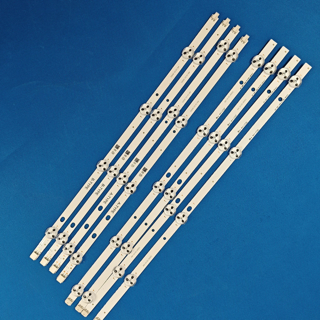 LED Strip For JVC LT-43C870 43U6863DB 17DLB43VER3-B A LUX0143004/01 VES430QNDB-2D-N11 43UB8200 Vestel 43" DRT UHD A/B-TYPE