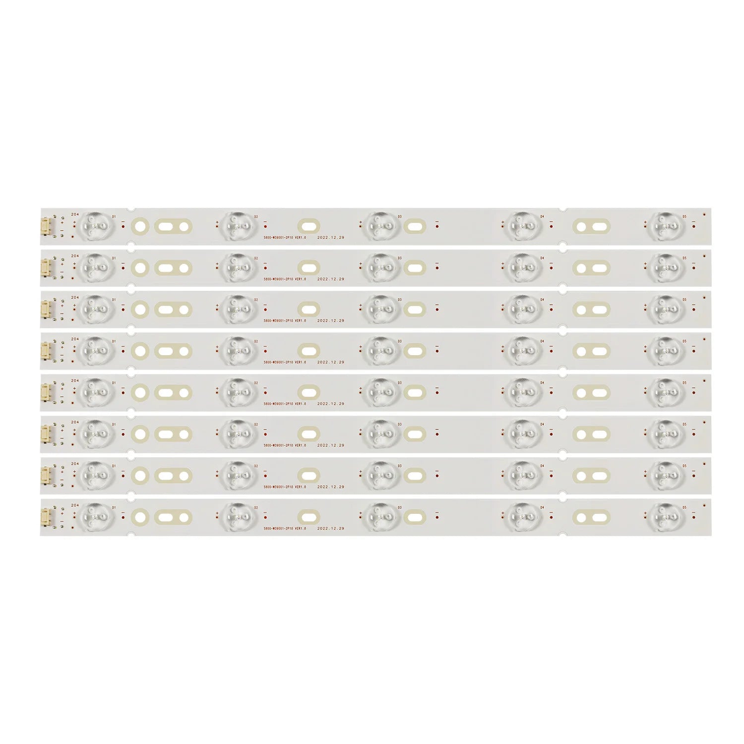 LED Strip For SH39QBE9H44067200335 5800-W39001-2P10 VER1.0 Dl3975i(a) Dl3975 02K01462A 39E350E 39E320W 39E5CHR RDL390HY