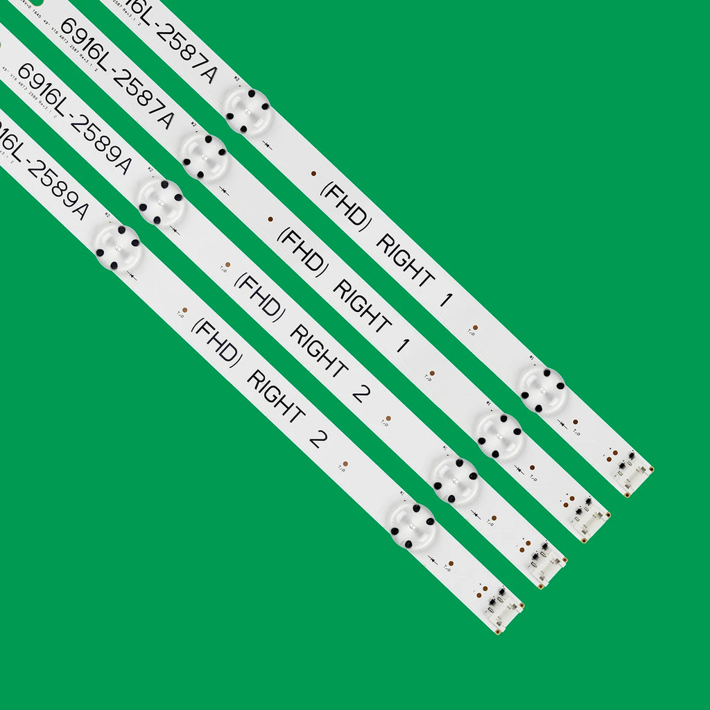 LED backlight strip for 6916L-2709A 2710A 2711A 2712 49LH5100 49LJ510M 49LH570 49LH595V 49LH595T 49LH510V 49UH650 49UH610V-ZB