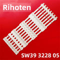 9pcs LED Strip SW 39 3228 05 REV1.1 120814 For BBK 40LEM-3080/FT2C 39E320 39E320W LED42K20JD SVH420A72 CHA 39 3228 05 REV1.2