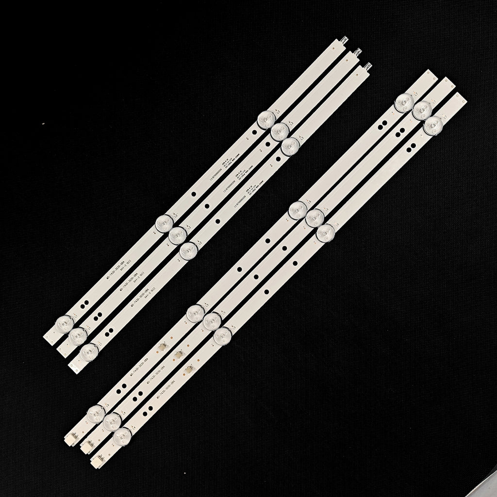 LED Strip for Akai AKTV-4329M IRBIS 43S01FD345B PT430CT02-1 MS-T430-3030-08A MS-L3452 SW-LE486558 Galatec TVS-4306MC