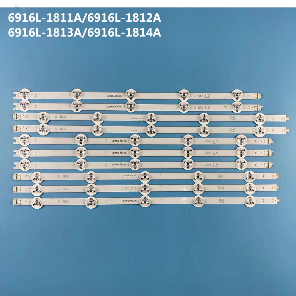 LED Backlight strip For 47" v14 slim DRT Rev0.2 TX-47AS651 6916L-1811A 6916L-1812A 6916L-1813A 6916L-1814A