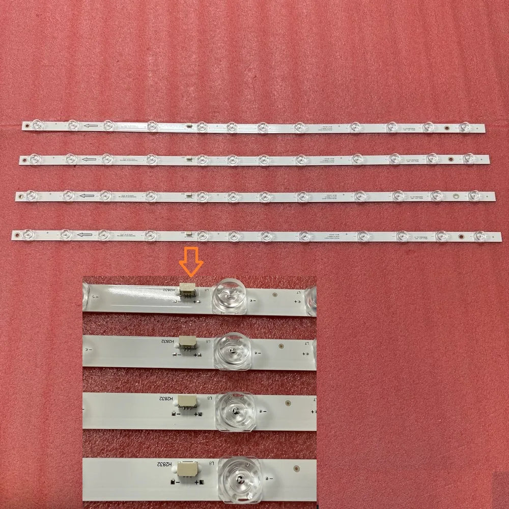Full LED Backlight Strip For TCL 65S12 12*4-C04 65HR330M12A2 V3 B0101-000510 B0101-000500 65RP630K 65S45565P735 65P638