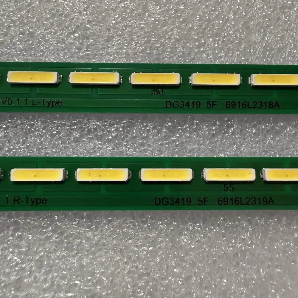 2pcs/set LED Backlight Strip for 55UH603V 55UH6157 55UH6250 55UF685V 55UH616T 55UF680T 55UH623T 55UH6211 AGF79080001