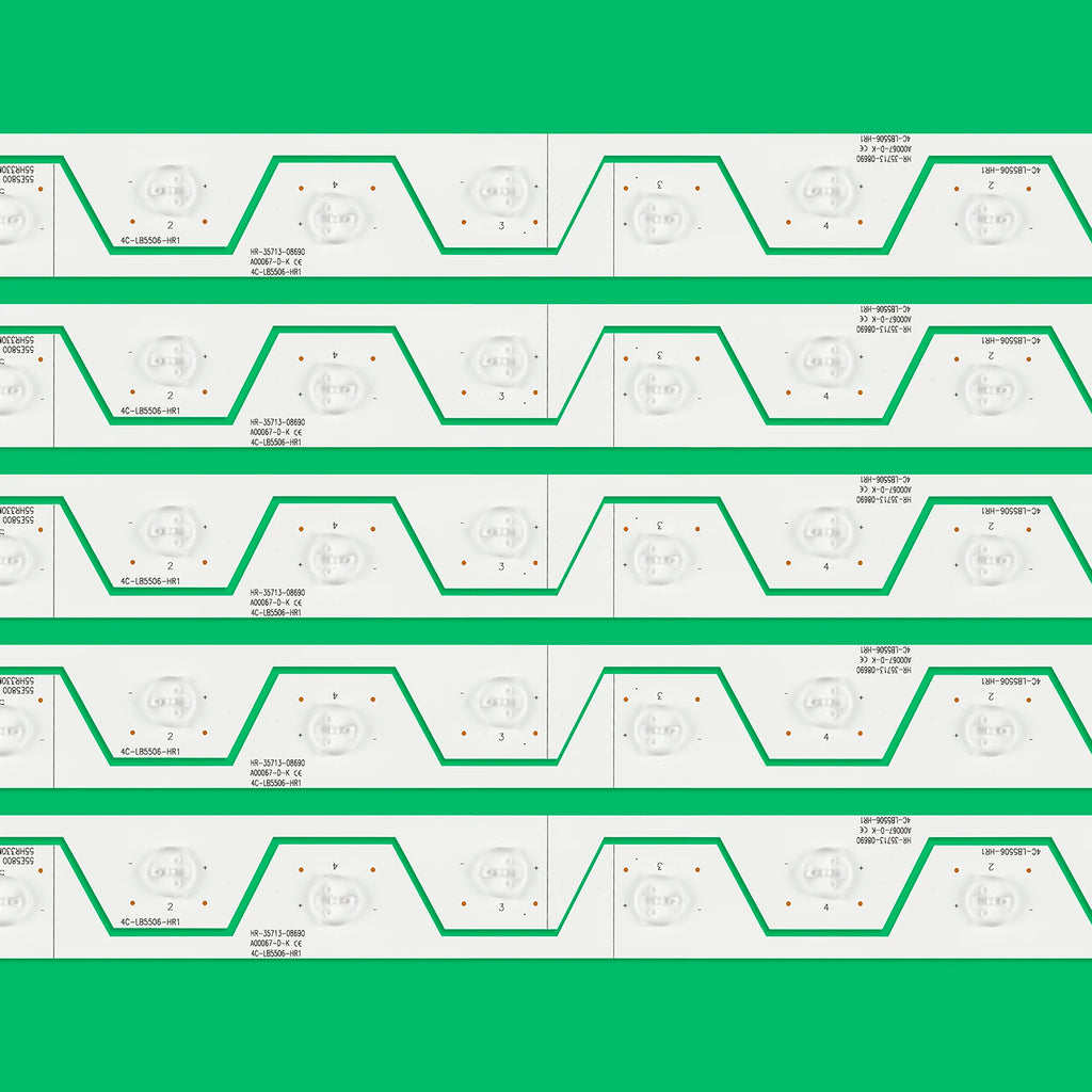LED backlight strip For TCL D55A561U D55A558U 55U6500C 55U65EBC 4C-LB5506-HR1 55E5800 55HR330M06A1 Screen LVU550NDEL