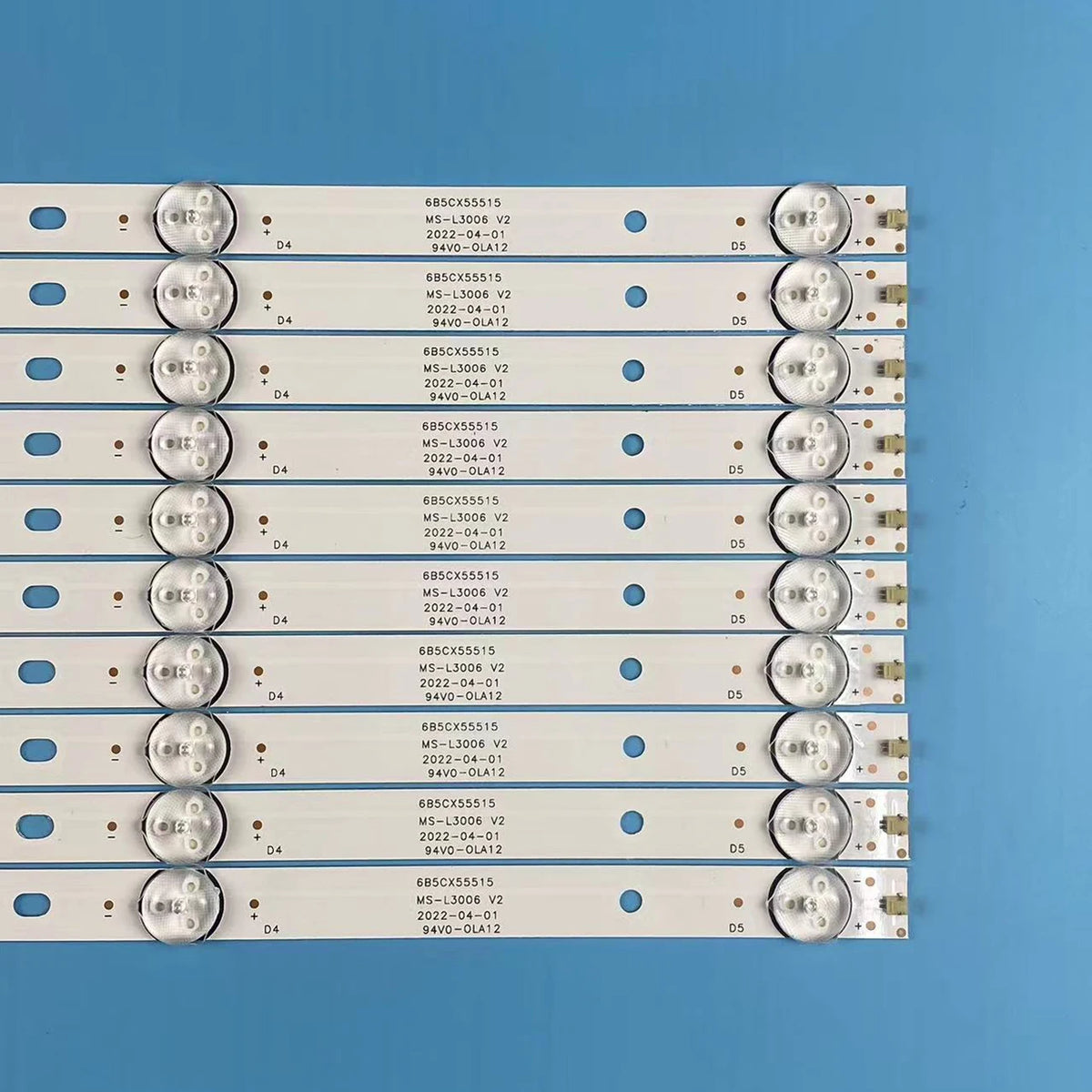 LED Backlight strip 5 Lamp for 58PU55STC-SM CX58D05-ZC22AG-02E 308050DTZ001 3080558F20DTZ001 MS-L3006