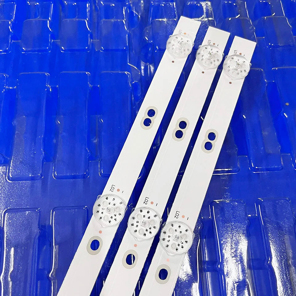 New 2pcs/Kit LED Strips NORDMENDE ND32S3600M SMART ND32S3600MSMART IRBIS 32S31HD307B BLUALTA BL-F32S-HD DLED32HF 2X6 1001 A06X