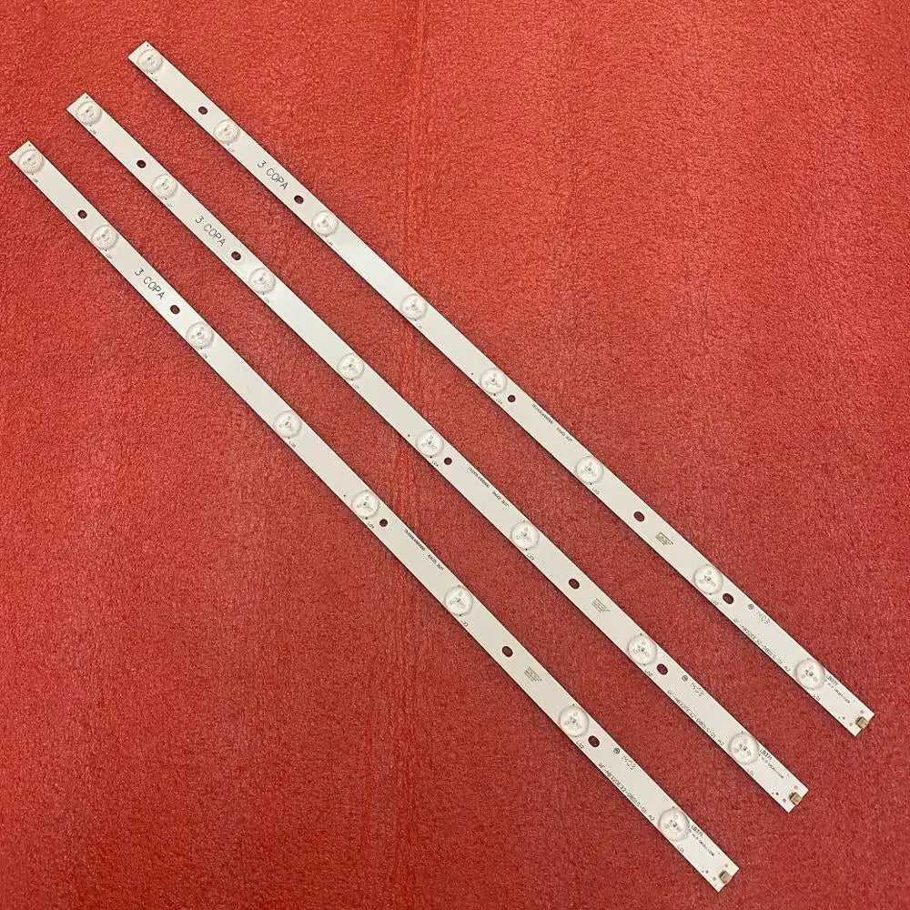 3pcs/set LED Strip For BBK 32LEM-1003/T2C LED32B16 C320EX14-E2 RF-AB320E32-0801S-01 TK97K4000000 TJ100K4000000 M320X13-E4-H (G3)