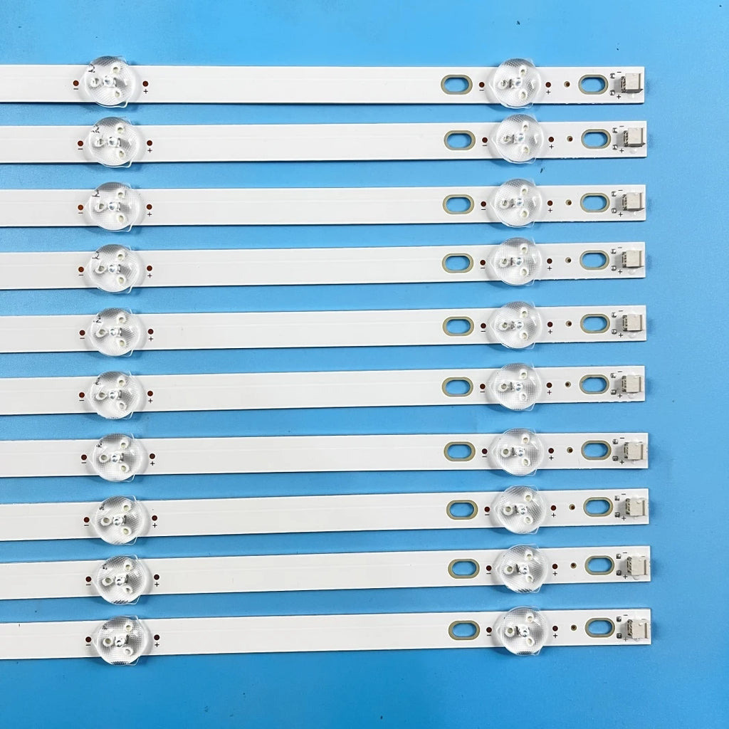 10pcs LED Backlight strip for NES0NS 50F570T2 AKAI AKTV505 TI4910DLEDDS C50ANSMT-4K DS50M73-DS07-V01 DSBL-WG 2W2006-DS50M7301-01