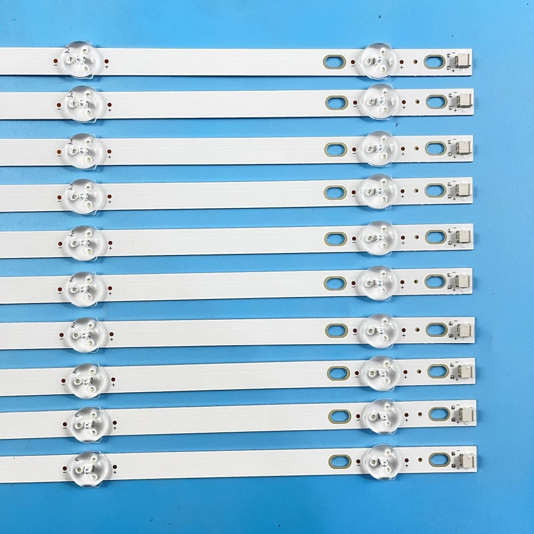 10pcs LED Backlight strip for NES0NS 50F570T2 AKAI AKTV505 TI4910DLEDDS C50ANSMT-4K DS50M73-DS07-V01 DSBL-WG 2W2006-DS50M7301-01
