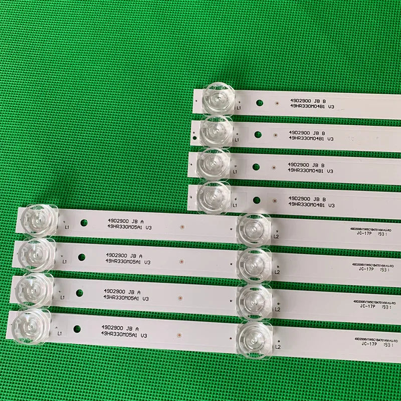 LED Backlight for TCL 49P4 49U67EBC 49UC6406 49A660U 49UC6406 9leds 49D2900A/B 49HR330M05A0/B0 4C-LB4905-HR01J