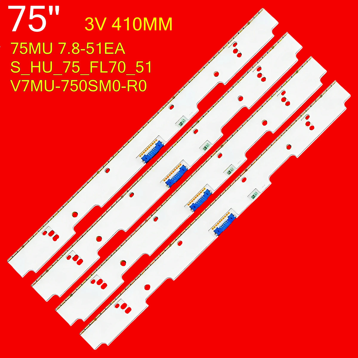 LED TV Backlight Strip For UN75MU7000 UA75MU7700JXXZ S_HU_75_FL70_51 75MU 7.8-51EA BN96-42588A BN96-42589A V7MU-750SM0-R0