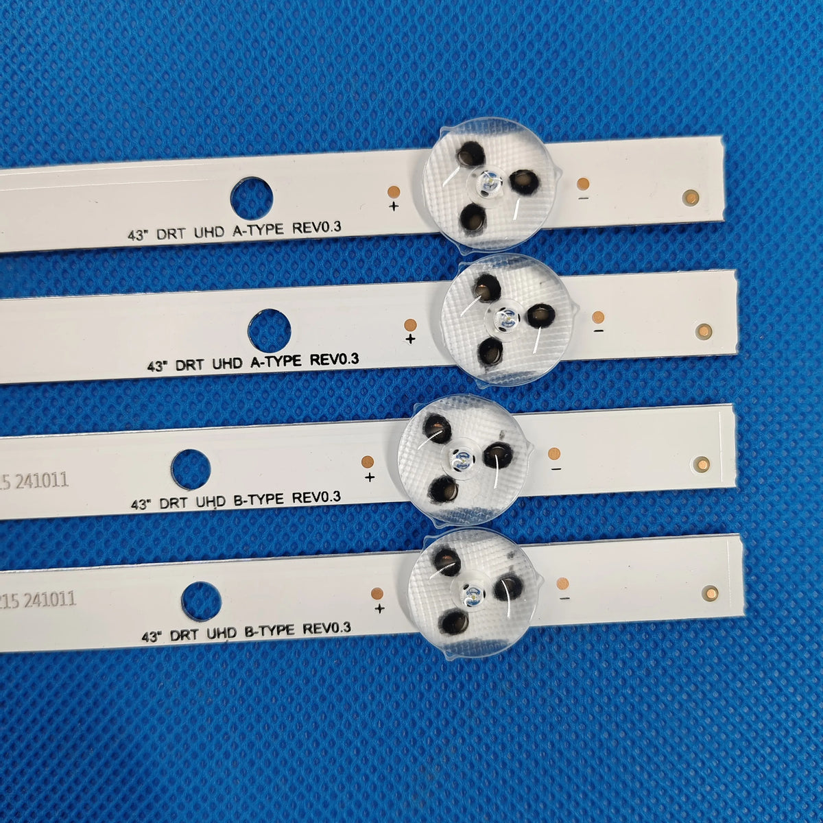 LED Strip For JVC LT-43C870 43U6863DB 17DLB43VER3-B A LUX0143004/01 VES430QNDB-2D-N11 43UB8200 Vestel 43" DRT UHD A/B-TYPE