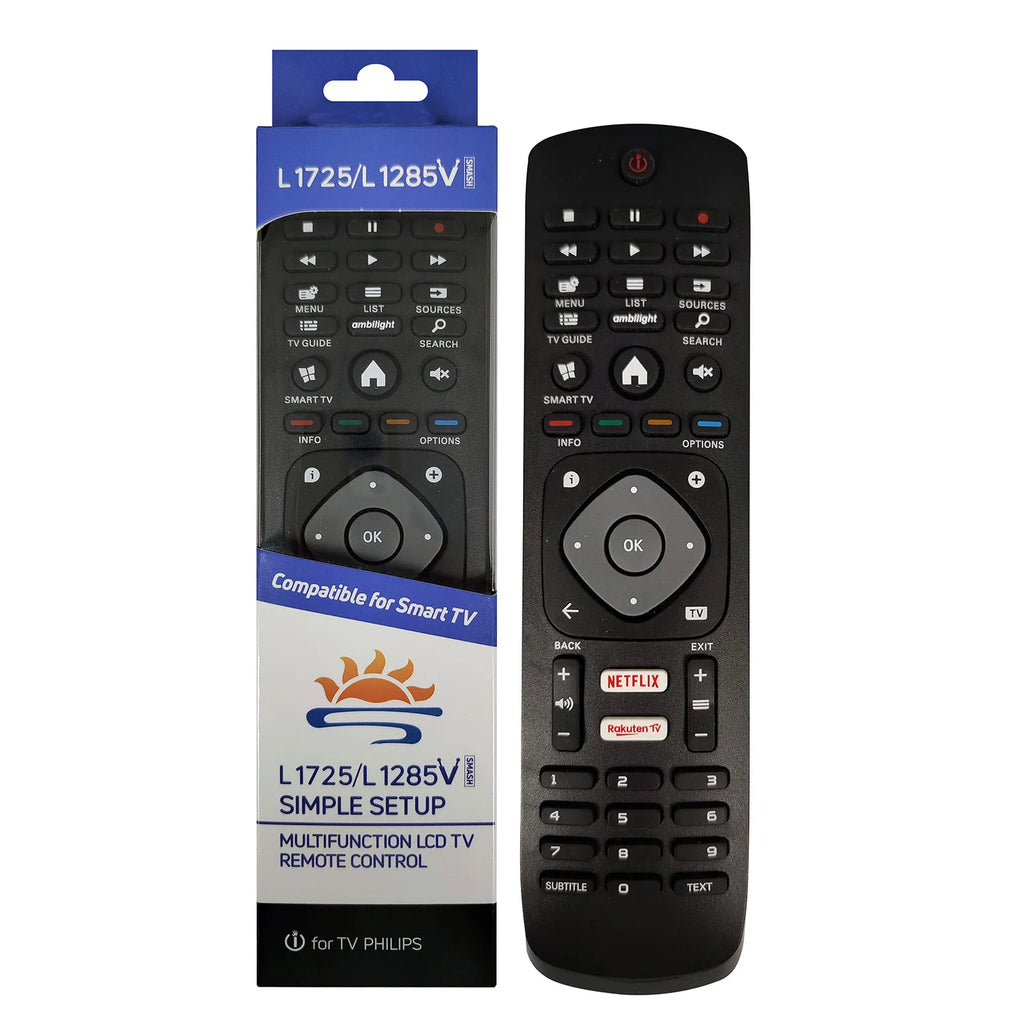 Remote Control Replacement for PHILIPS TV 398GR08BEPHN0012HT 1635008714 398GR08BEPHN0011HL 43PUT6101/12 32PFK5300