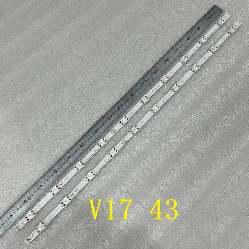 10LED LED Backlight Strip for TV 43LJ624V 43UJ670V 43LV340C-UB 43LJ610V 43 V17 ART3 2867 43uj6525 43uj6565 LC430DGJ AGF78709