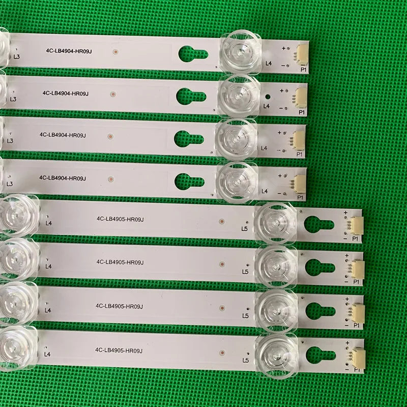LED Backlight for TCL 49P4 49U67EBC 49UC6406 49A660U 49UC6406 9leds 49D2900A/B 49HR330M05A0/B0 4C-LB4905-HR01J