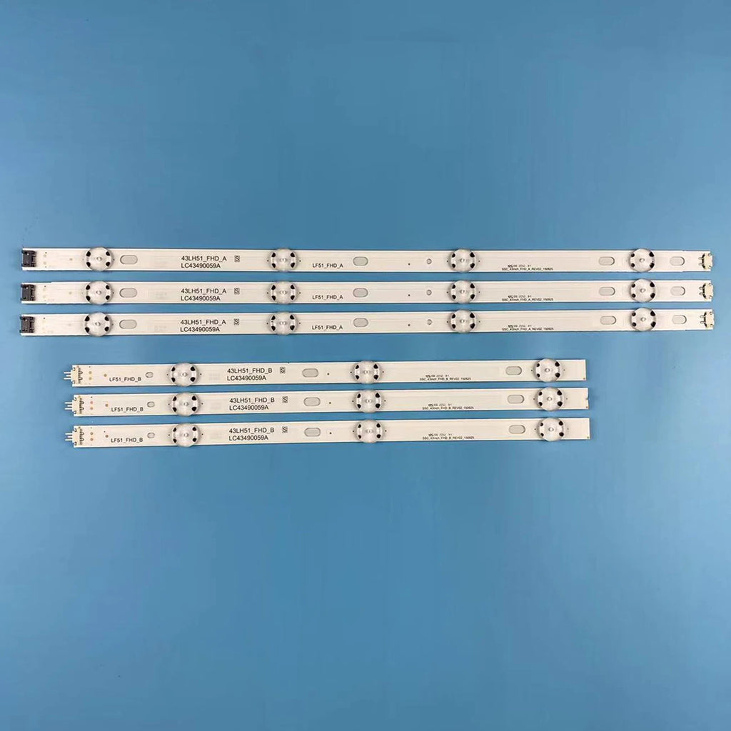 LED Backlight strip for 43UJ630 43uj630y 43UJ630-ZA HC430DGG-SLTL13 43LJ5550 43LJ550V AGF79097901 AGF78860201 EAV63673003