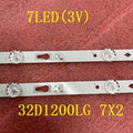 2pcs/set LED Backlight bar For TCL 4C-LB320T-HRAC 32D1200 TV 7X2 32HR332M07A5
