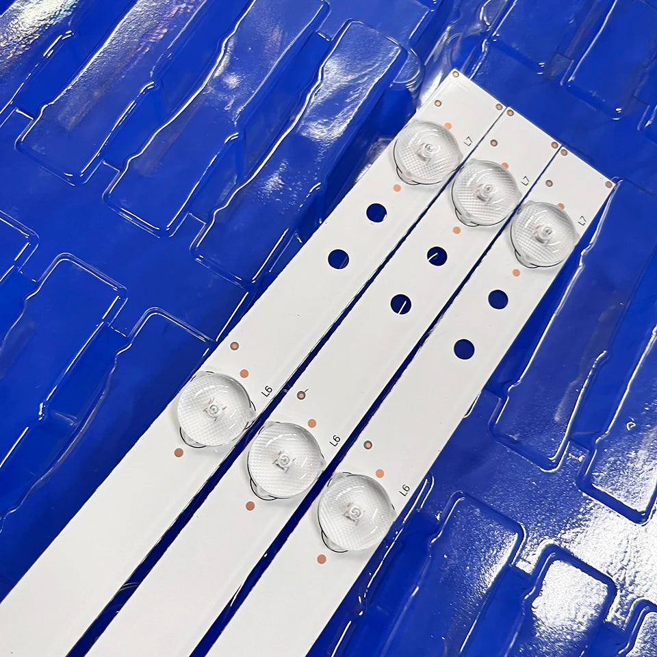 3pcs LED Backlight Strips 3BL-T5324101-009B 1027342570 For BRAVIS 28C2000B , L2830HD CCE Lt28g Lt29g Lt29d Lt28d 6V 530mm