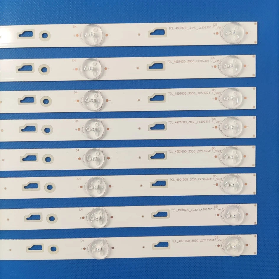 LED Backlight strip 5 lamp For 49HR332M05A0 V3 V4 Yha 4C-LB490T-HR4 YH1 YH7 YHJ yh6 49E301 49U3600C CRH-AT493030080569QREV1.0