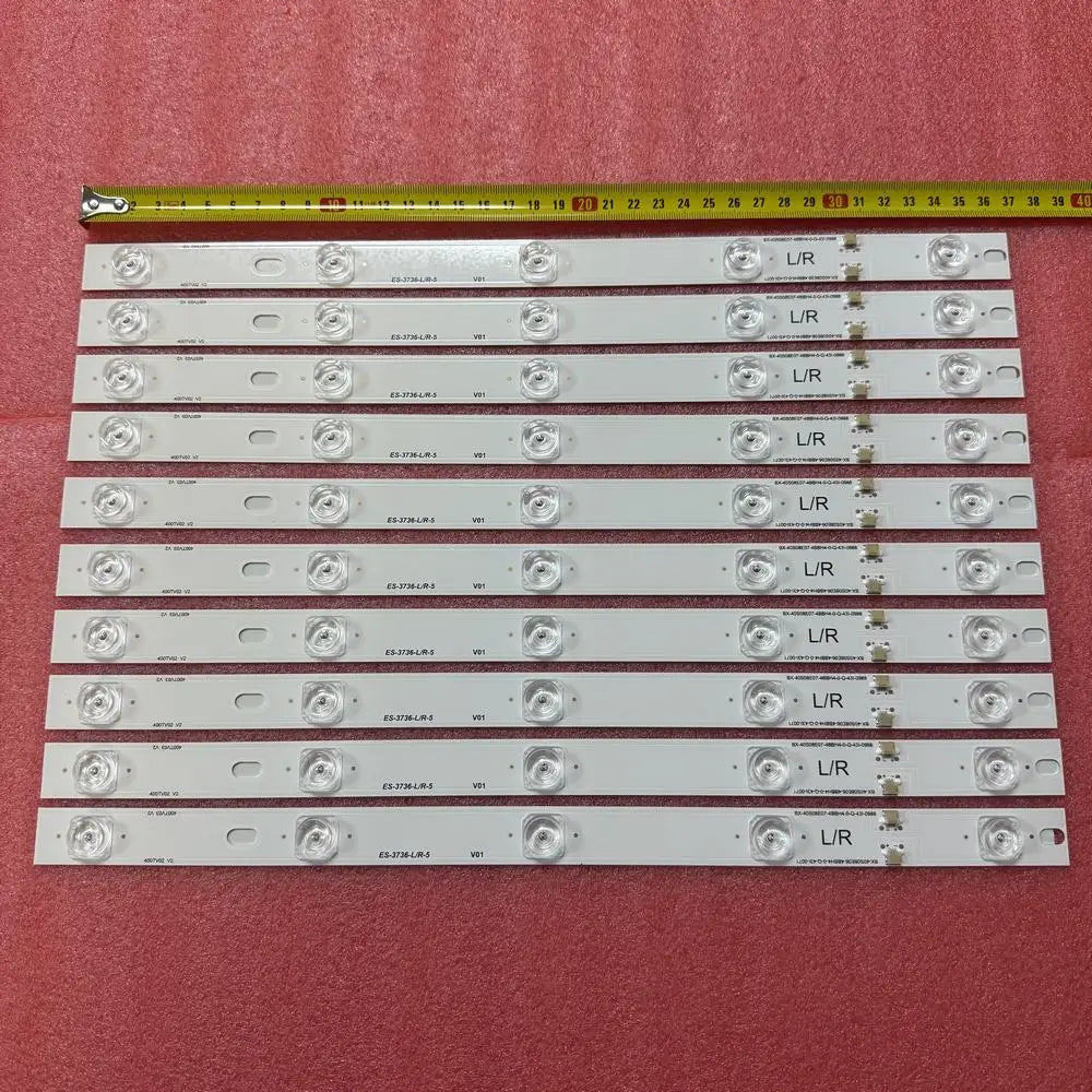 LED Backlight Strip For Panasonic TX-40AS640E TX-40AX630B TX-40AS640B L 400TV02 V2 R 400TV03 V2