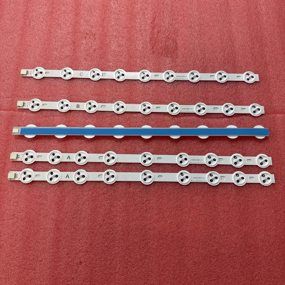 Full LED backlight strip for 9LED 39FLHY168D 39PF3025D 39FHD-CNOV LC-39LD145K 40D3454DB 40D1533DB 39FD4000F39 39FD4000FM39