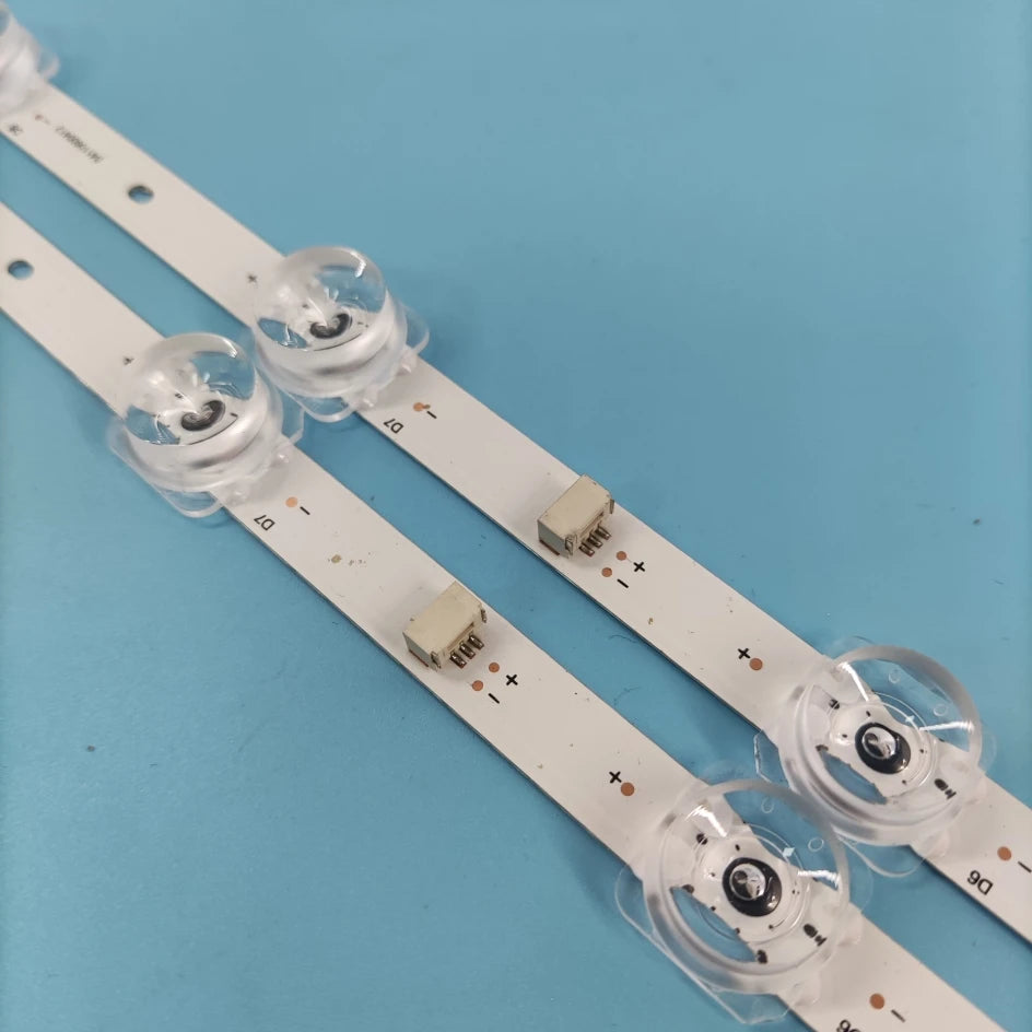 2PCS/Set Brand New 40HR330M11A0  TCL 40M9F L40S60A Backlight Strip 40F6N 11*2(10MM) V0 4C-LB4011-HR02J