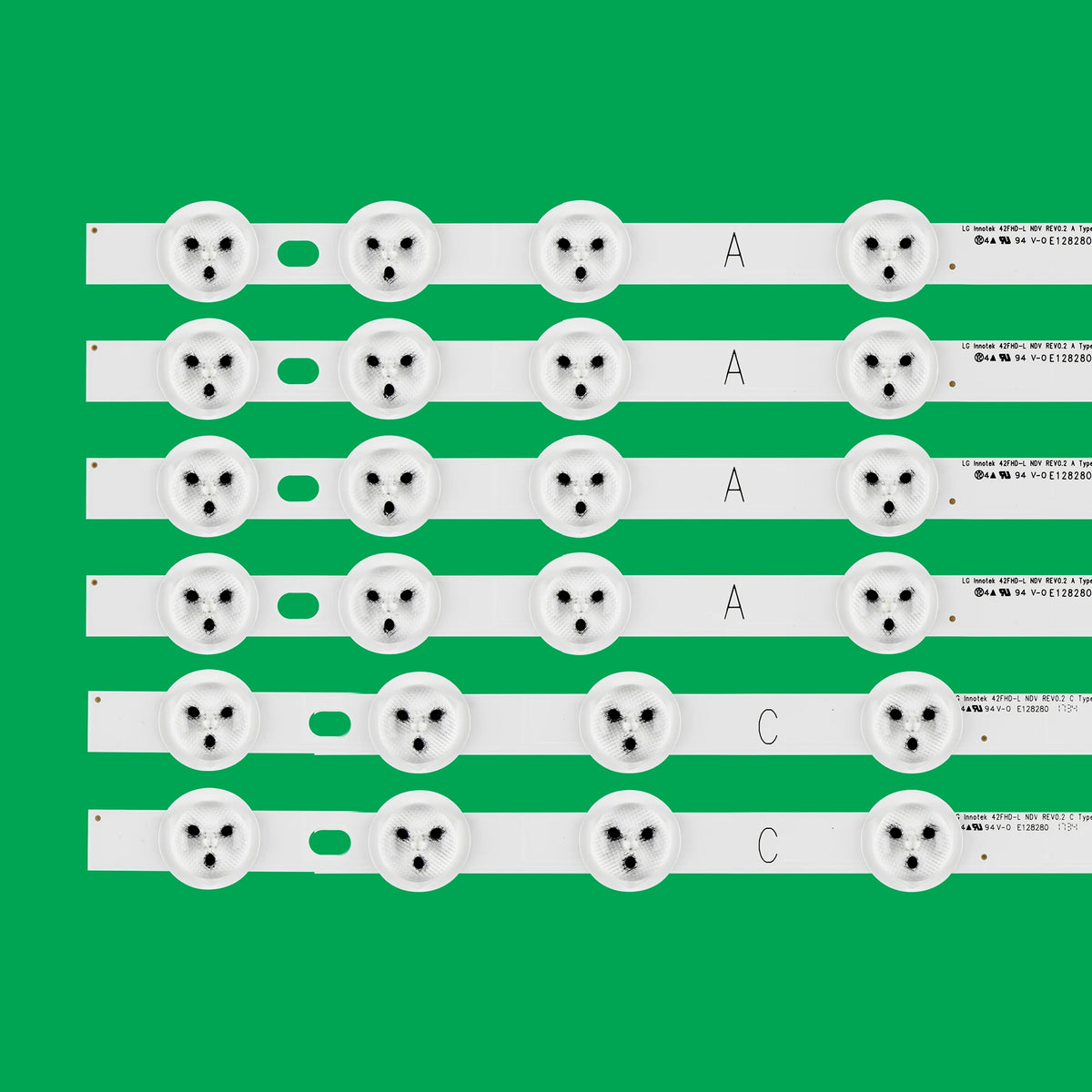 LED backlight strip for Innotek 42 42FHD-L NDV A+C for Hitachi 42HXT12U 42HXT42U 42HXT42UH VES420UNDL-N01 42PFL3008