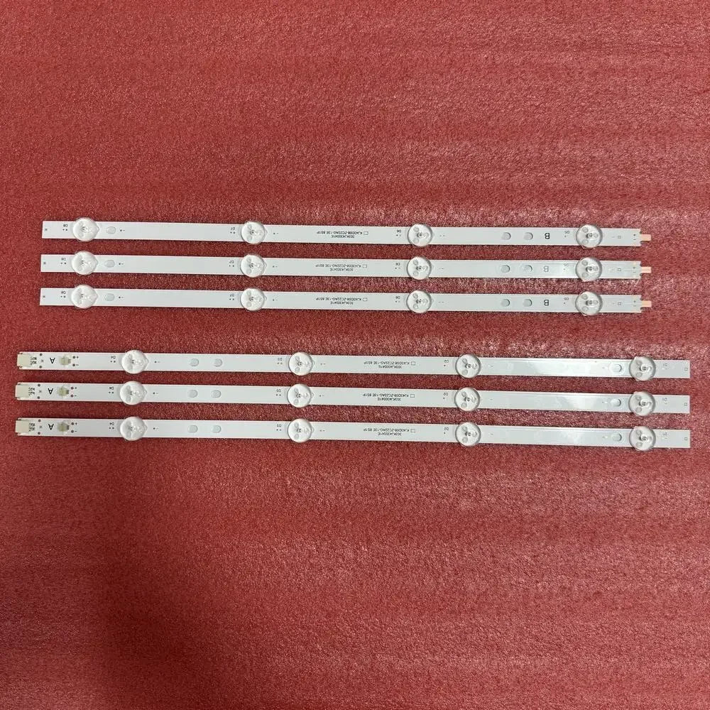 LED Strip 8LED For JVC LT-43N550 AJV-4016 U4400STR U4400 303KJ430041E HTV-43F01-T2C KJ43D08-ZC22AG-11A 13E