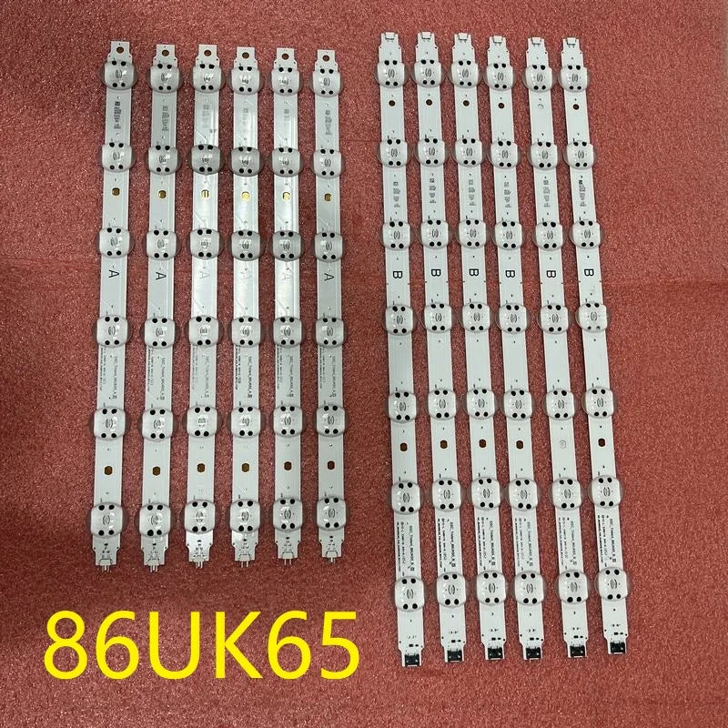 LED Strip For TV 86UM7500PTA 86UK6750 86UK6500 86UM7600 86UM7600PTA 86UK6570PUB 86UL3E-TJ 86UM7600PLB 86UK6500PLA 86UK6750PLB