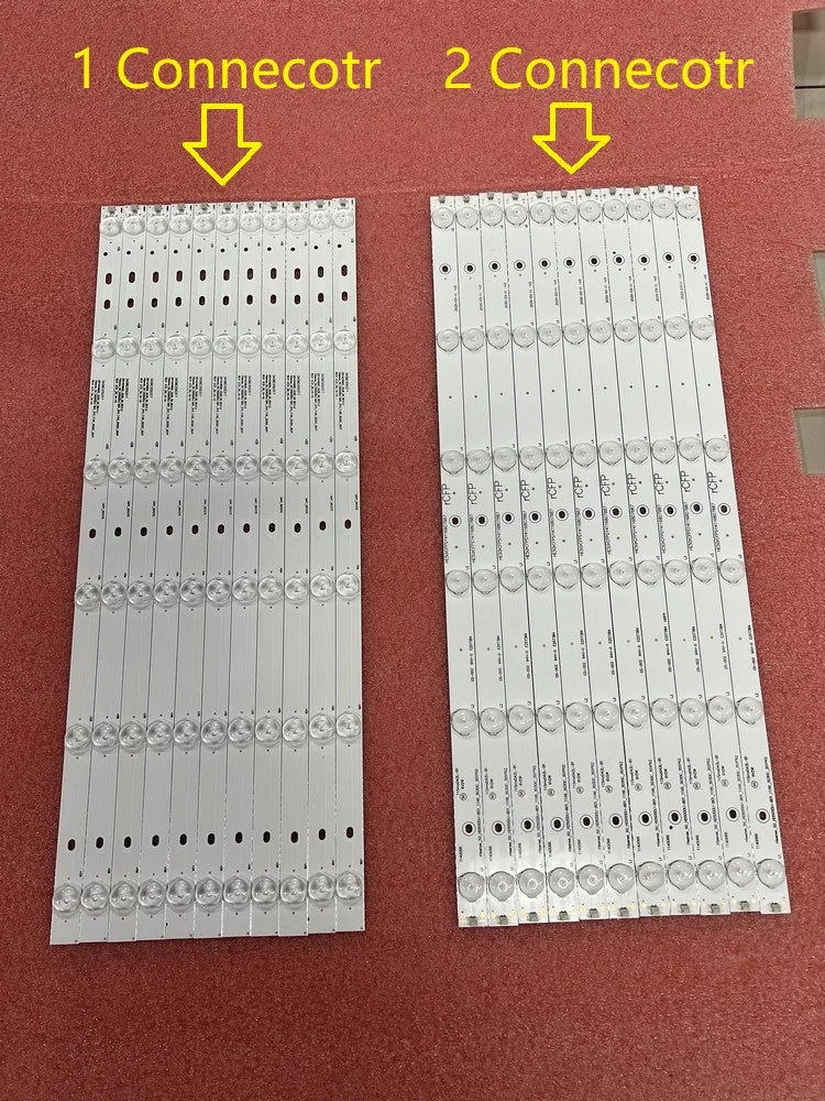 Kit 11pcs 6LED LED Backlight Strip For Hisense -50-HD500DU-B01-010-11X6-3030C-6S1P 50CU6000 50H7GB1 50H7GB2 LTDN50K321