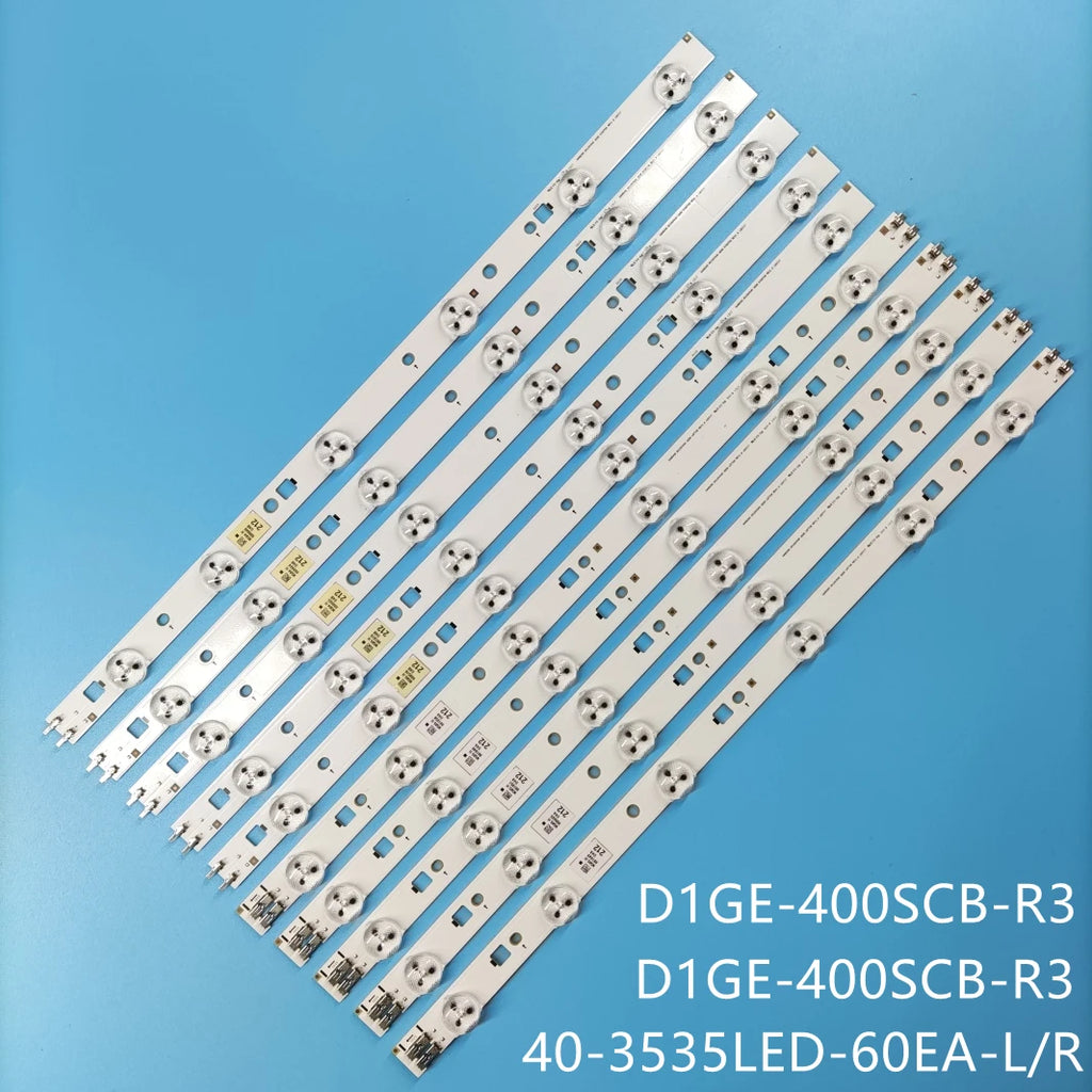 10PCS/Kit LED Backlight  UA40EH5080R 40-3535LED-60EA-L/R D1GE-400SCA-R3 D1GE-400SCB-R3 2012SVS40 3228  UE40EH6030